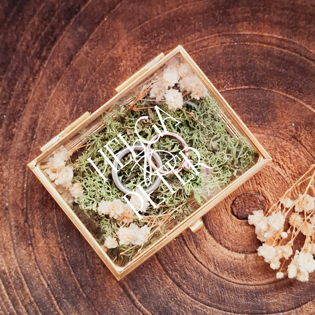 Kleine Ringbox - Vintage